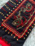 Love Bird Embroidery Clutch Bag